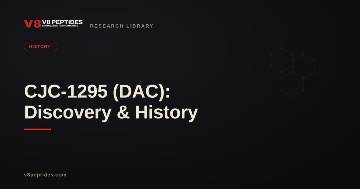 CJC-1295 (DAC): Discovery & History
