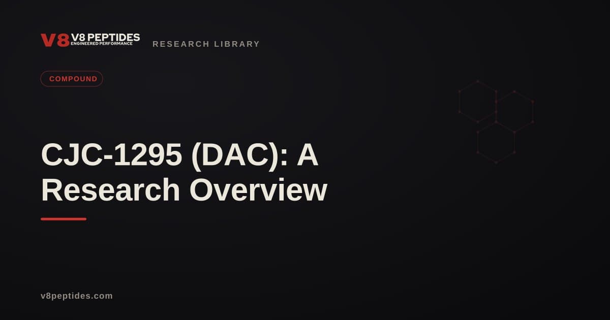 CJC-1295 (DAC): A Research Overview