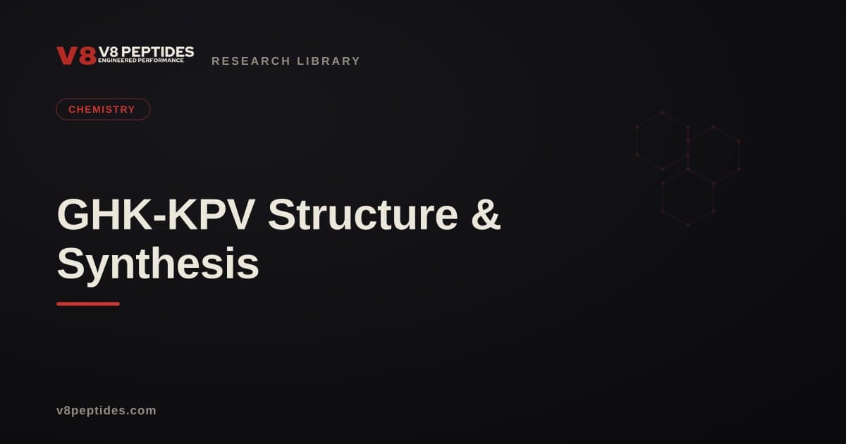 GHK-KPV Structure & Synthesis
