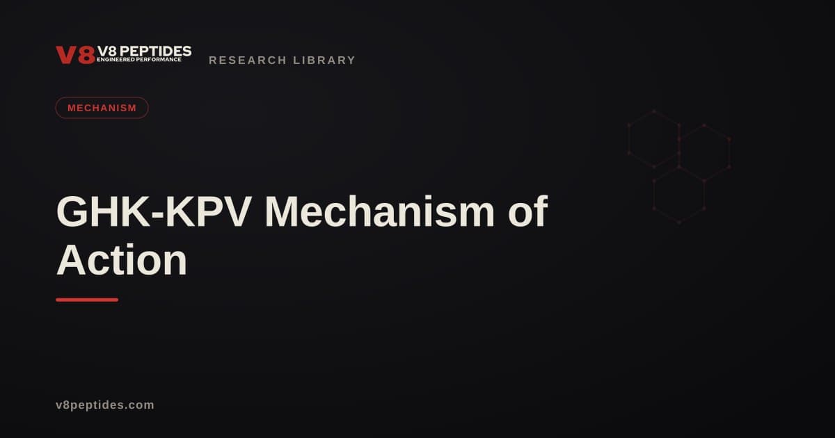 GHK-KPV Mechanism of Action