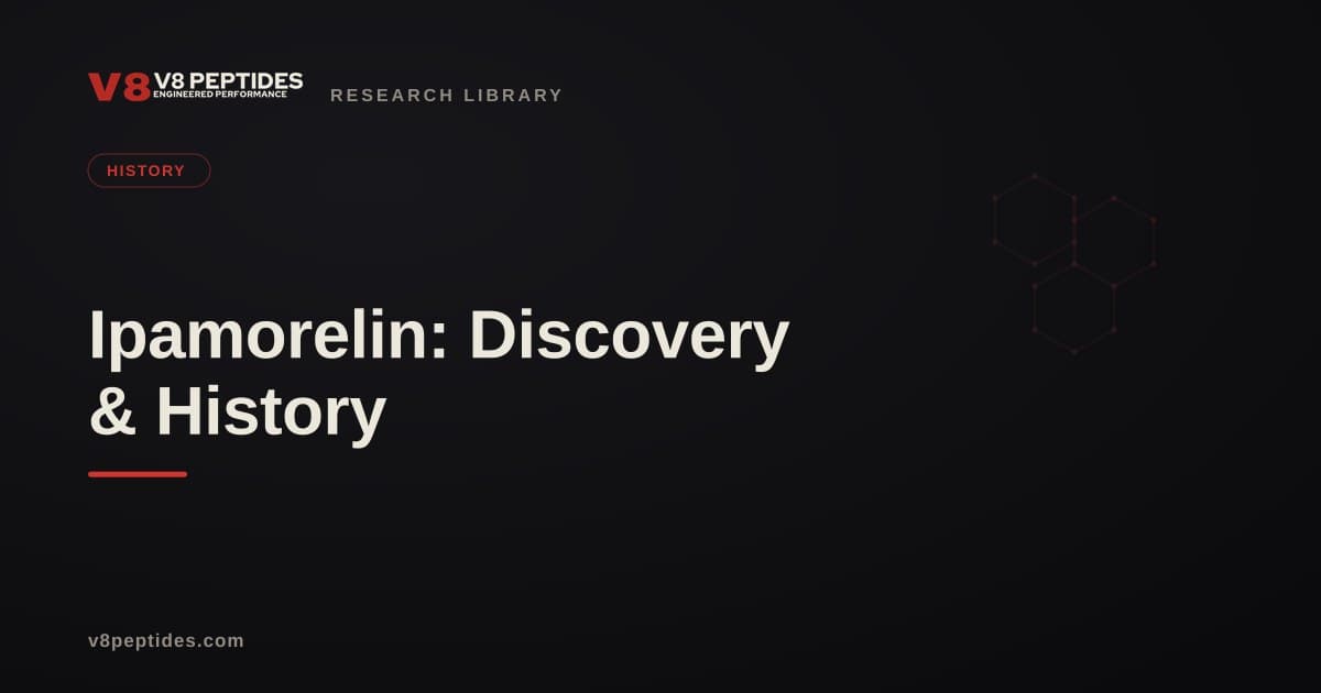 Ipamorelin: Discovery & History