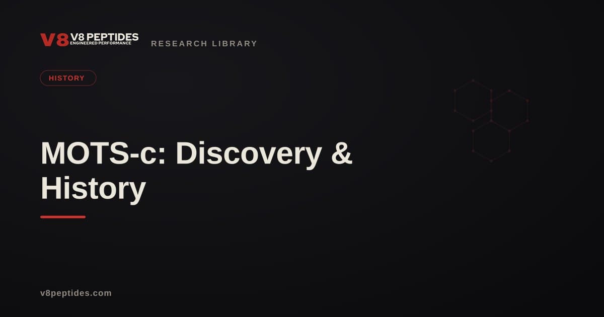 MOTS-c: Discovery & History