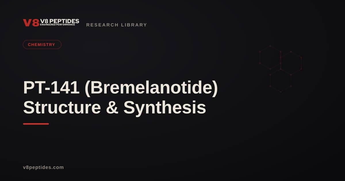 PT-141 (Bremelanotide) Structure & Synthesis