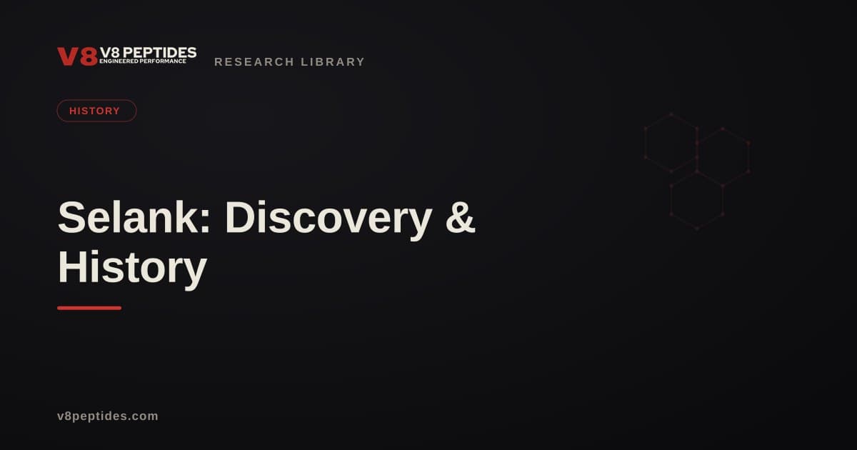 Selank: Discovery & History