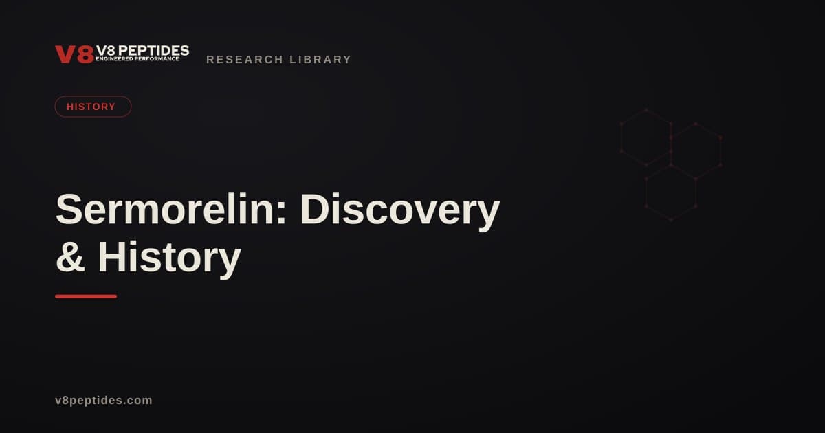 Sermorelin: Discovery & History