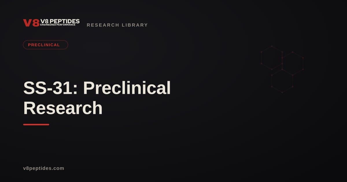 SS-31: Preclinical Research