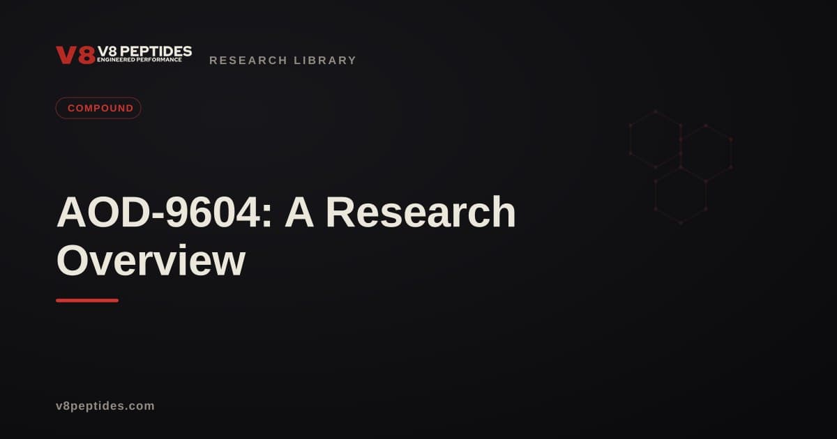 AOD-9604: A Research Overview