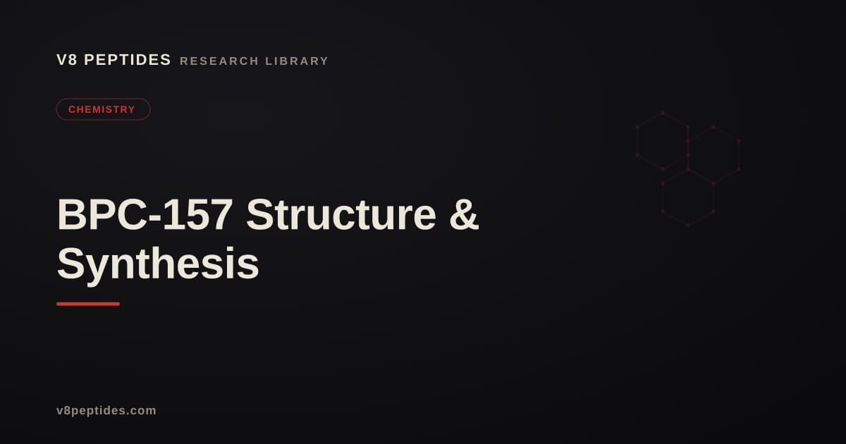 BPC-157 Chemical Structure & Synthesis