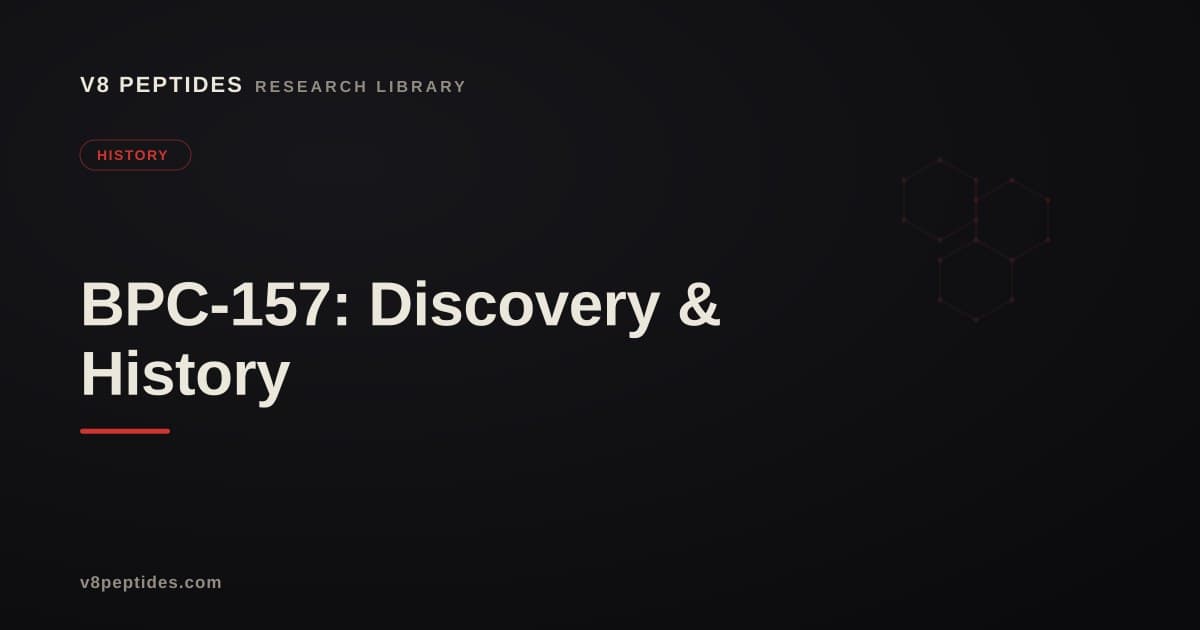 BPC-157: Discovery & History