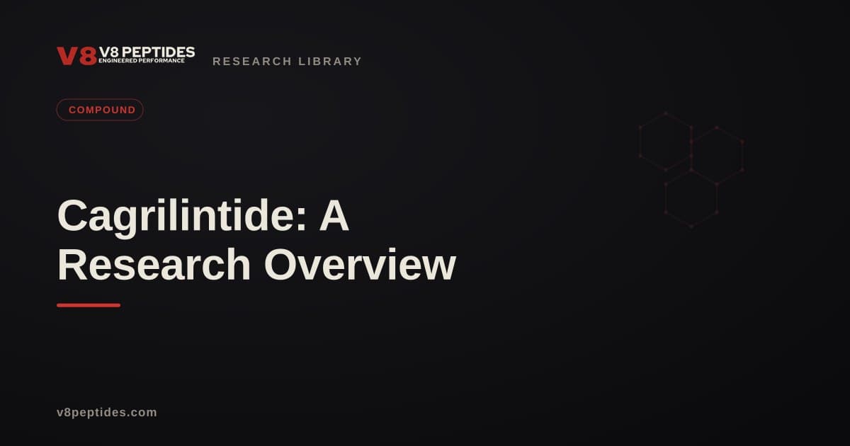 Cagrilintide: A Research Overview