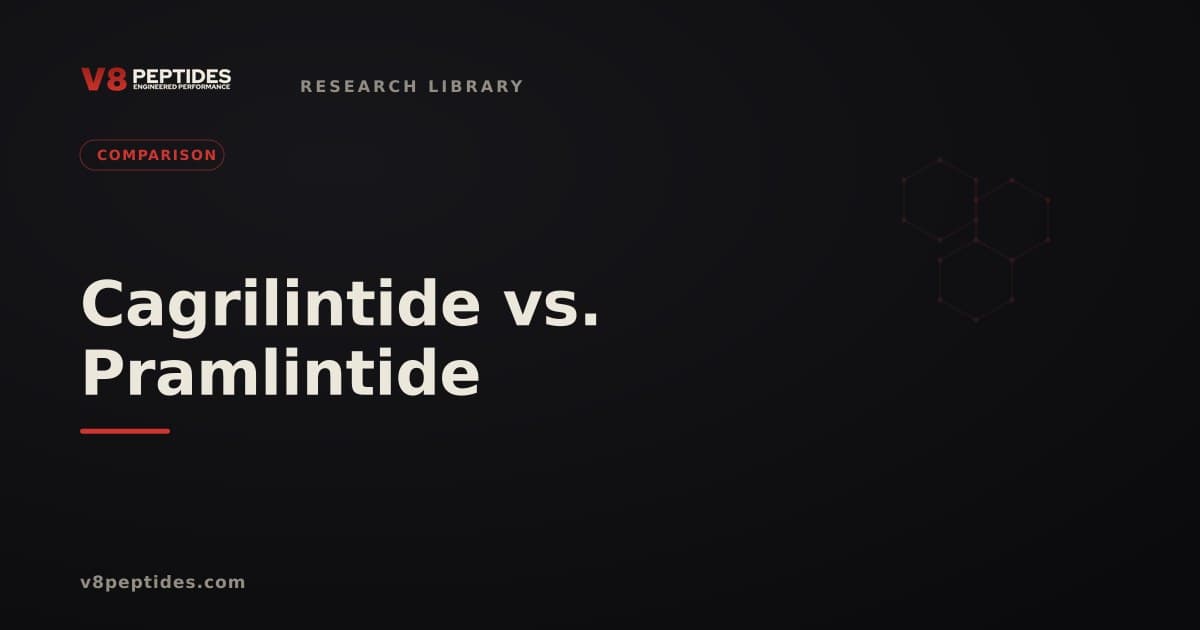 Cagrilintide vs. Pramlintide (Research Comparison)
