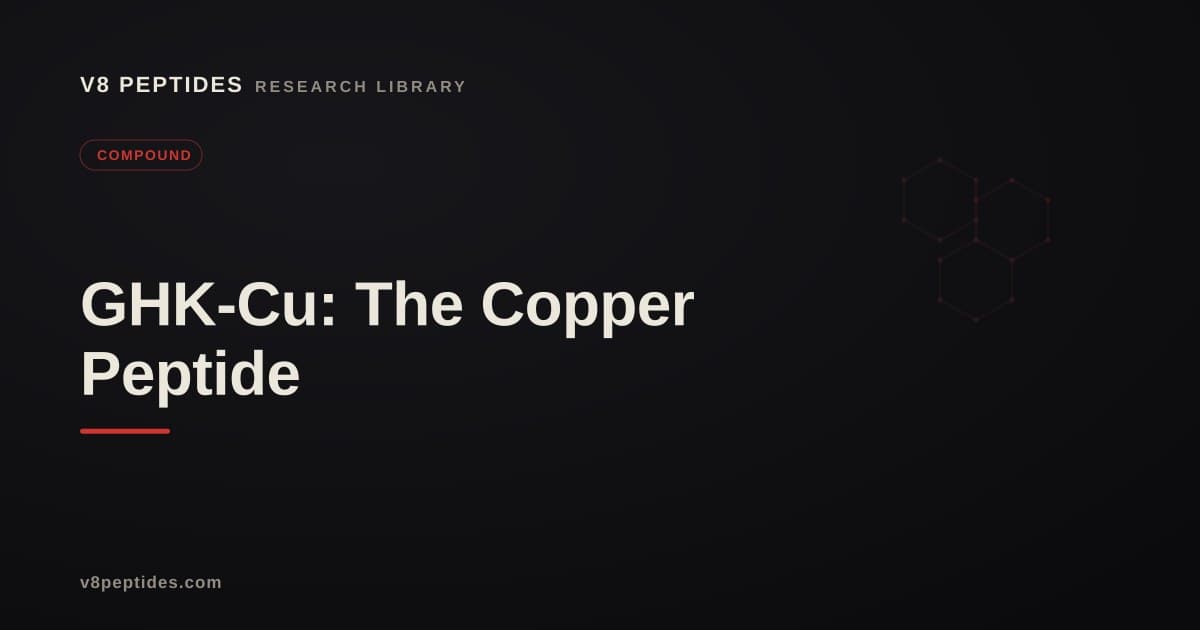 GHK-Cu: The Copper Peptide in Regenerative Research