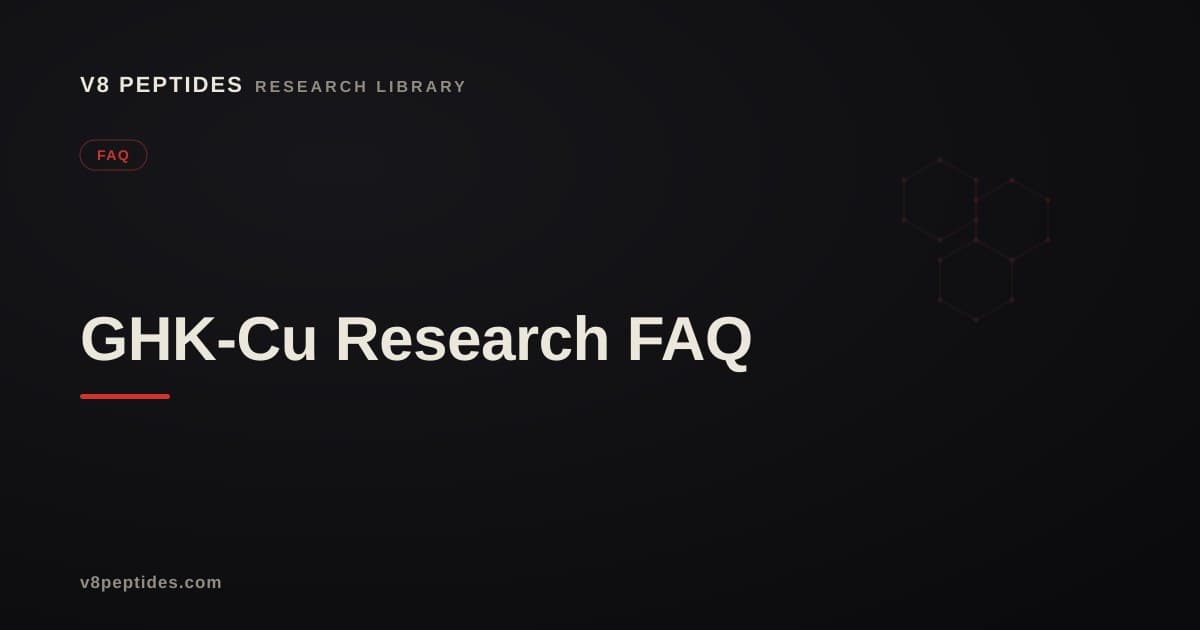 GHK-Cu Research FAQ