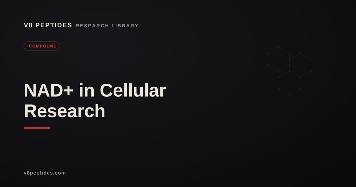NAD+ in Cellular & Metabolic Research