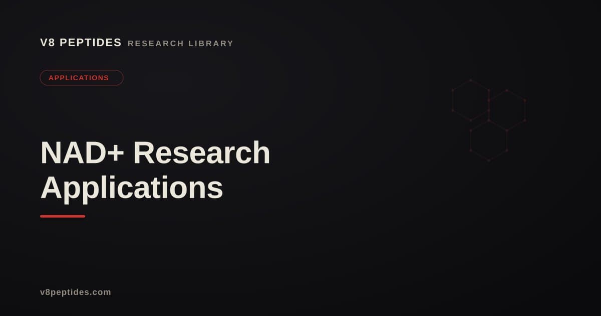 NAD+ Research Applications: A Deep Dive