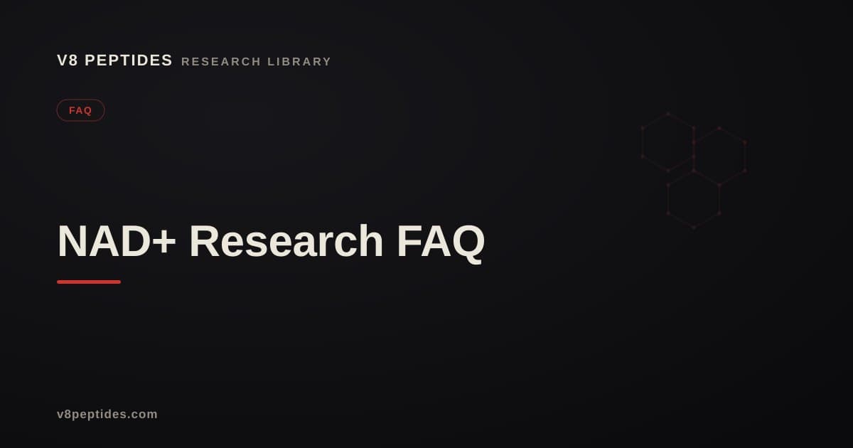 NAD+ Research FAQ