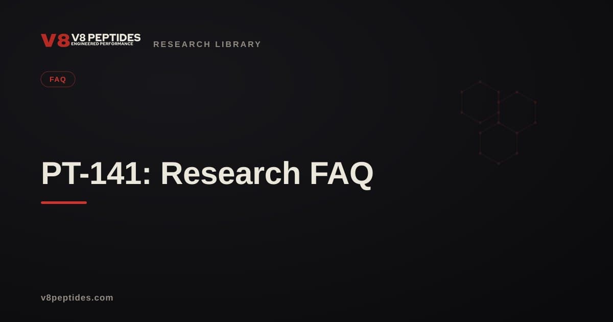 PT-141: Research FAQ