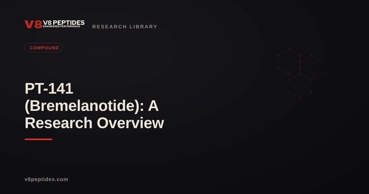 PT-141 (Bremelanotide): A Research Overview