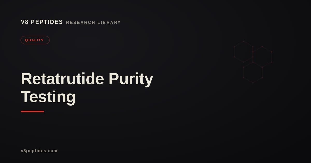 Retatrutide Purity Testing