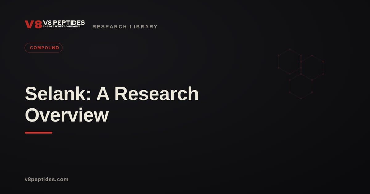 Selank: A Research Overview