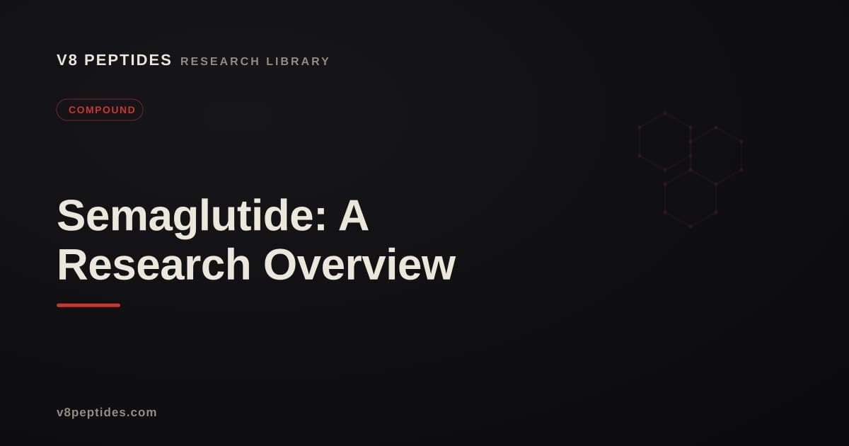 Semaglutide: A Research Overview