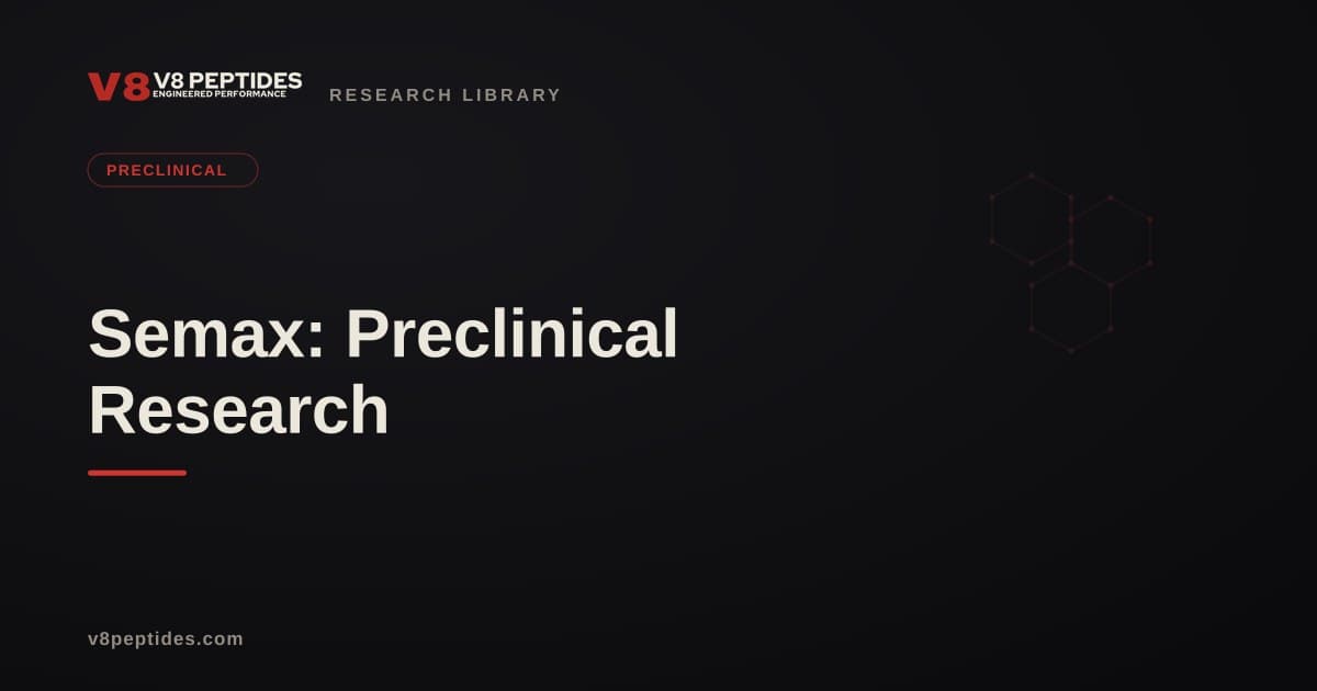 Semax: Preclinical Research