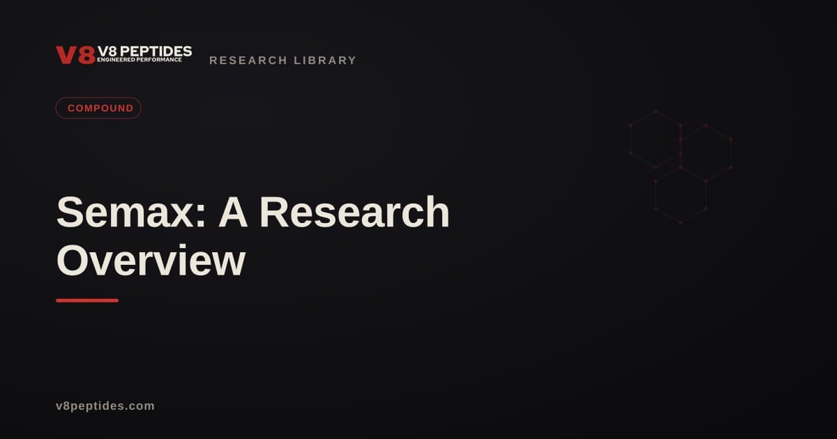 Semax: A Research Overview