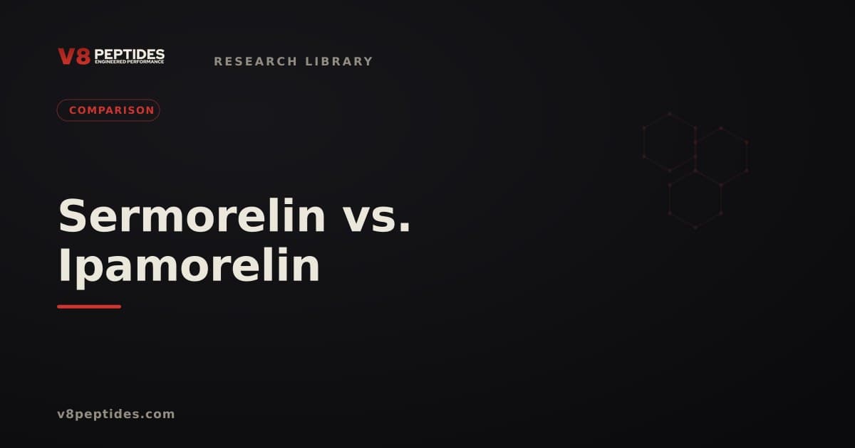 Sermorelin vs Ipamorelin: Comparing Two GH Research Pathways