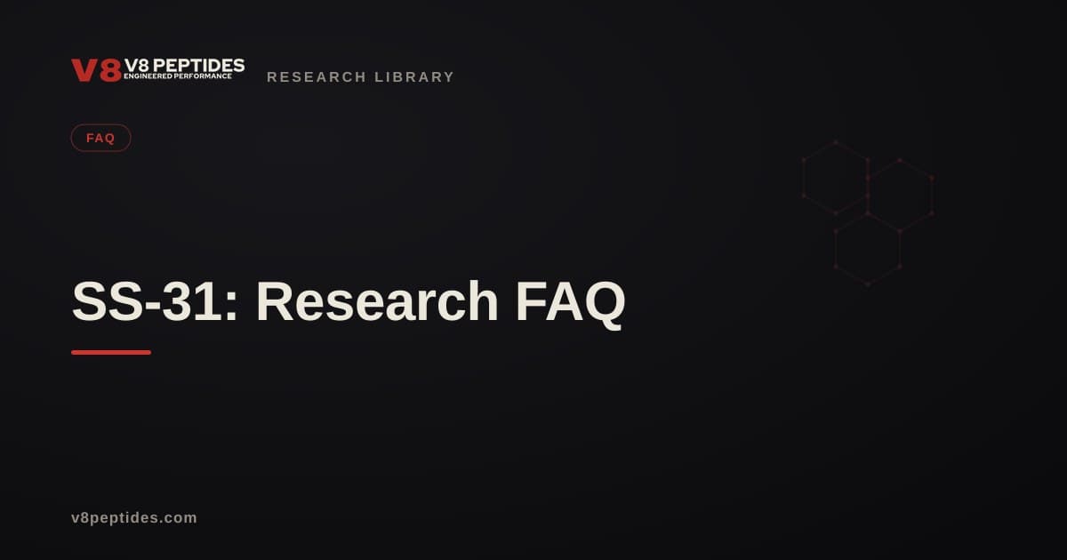SS-31: Research FAQ