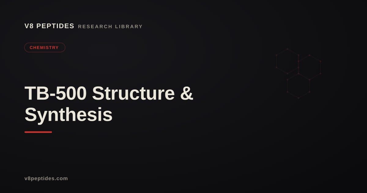 TB-500 Chemical Structure & Synthesis
