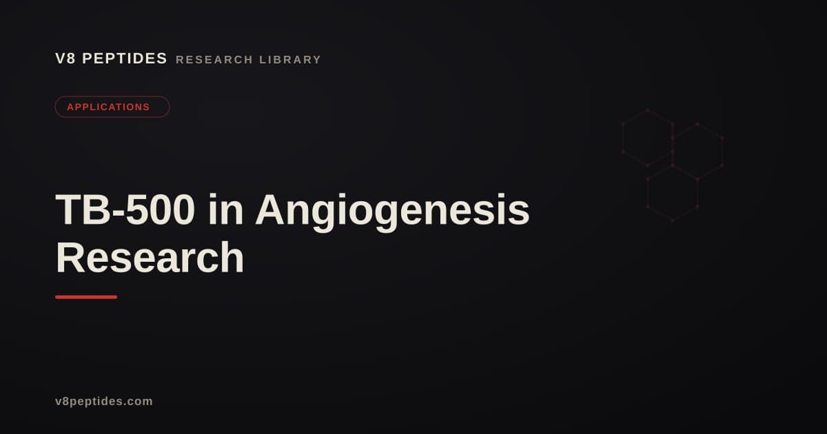 TB-500 in Angiogenesis & Cell-Migration Research