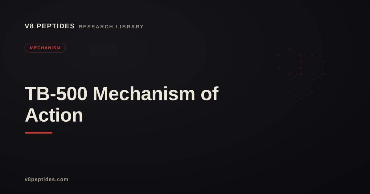 TB-500 (Thymosin Beta-4) Mechanism of Action