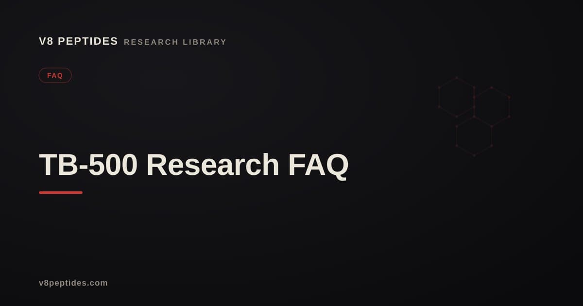 TB-500 Research FAQ