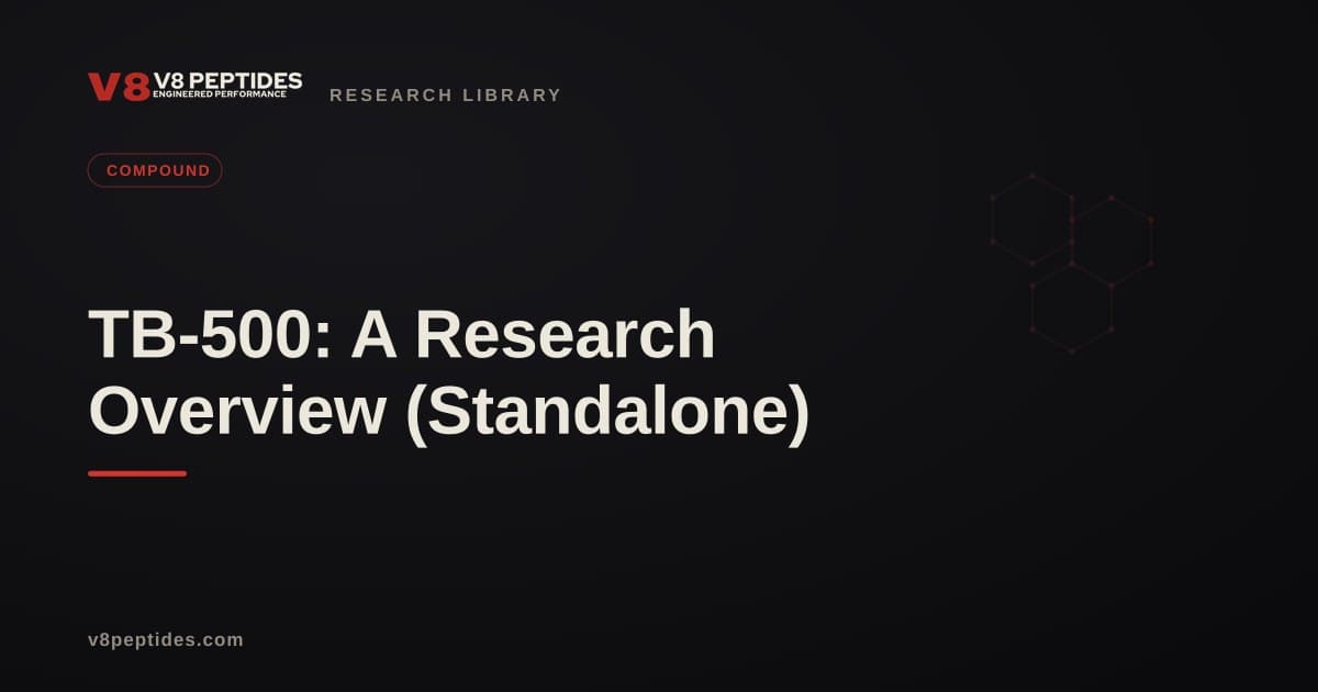 TB-500: A Research Overview (Standalone)