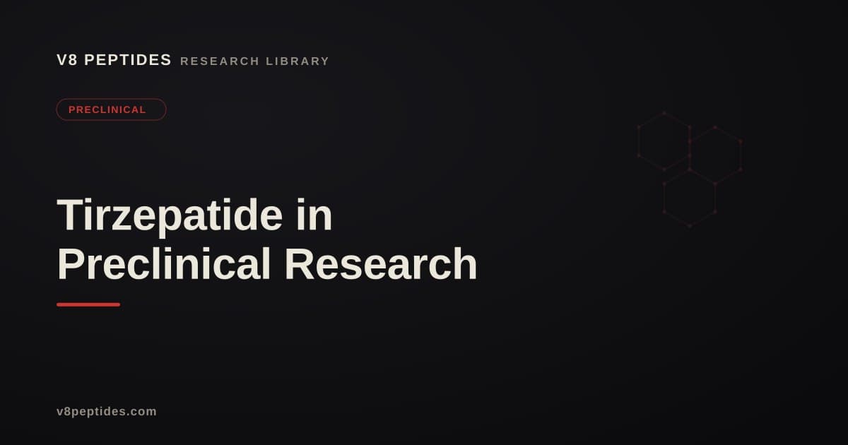 Tirzepatide in Preclinical Research