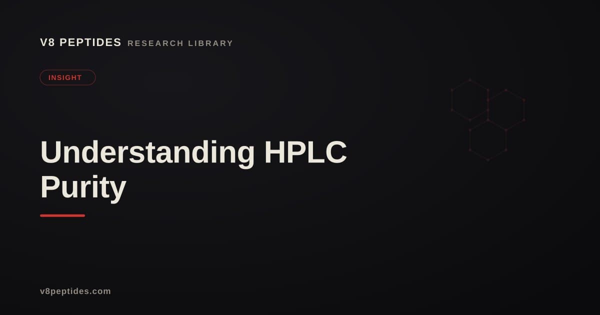Understanding HPLC Purity Analysis