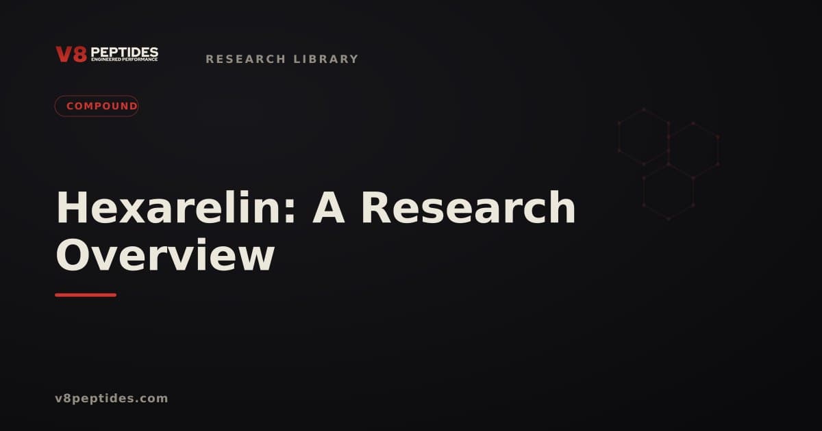 What Is Hexarelin Peptide? A Research Explainer