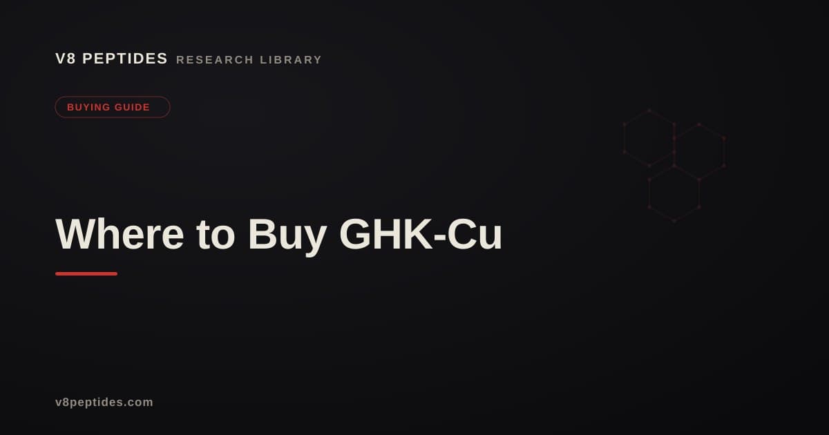 Where to Buy High-Purity GHK-Cu for Research