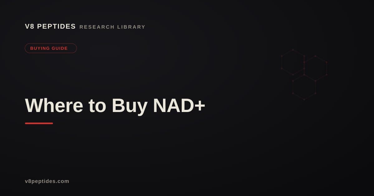 Where to Buy NAD+ for Research