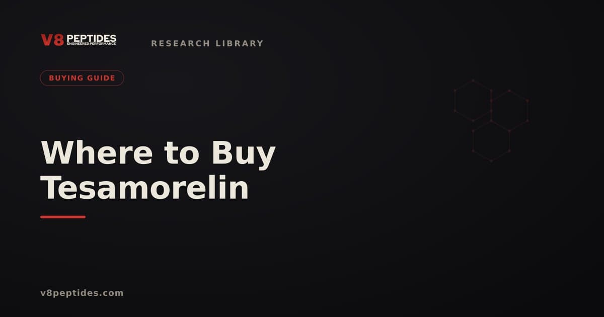 Where to Buy Tesamorelin for Research
